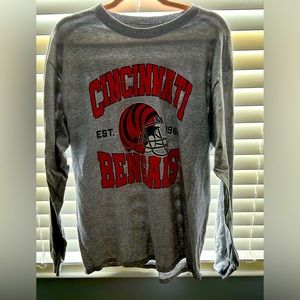 Long Sleeve Unisex Junk Food Bengals Shirt